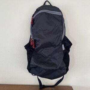 ChicoBag Travel Pack rePETe + Refine Compact Recycled Backpack Packable Black